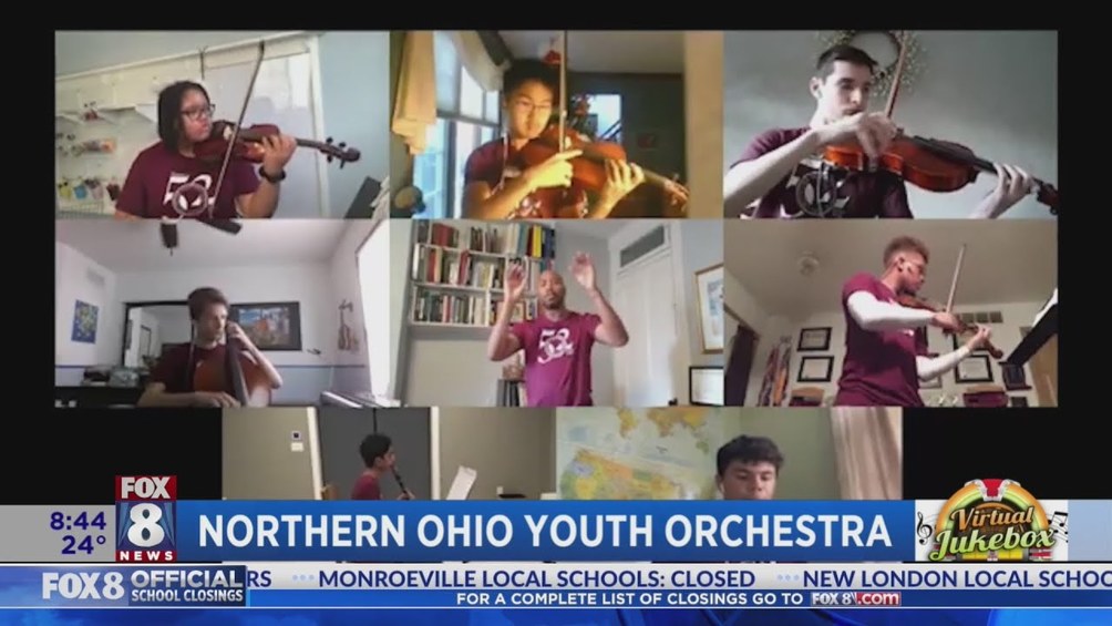 Fox 8 Virtual Jukebox: Northern Ohio Youth Orchestra